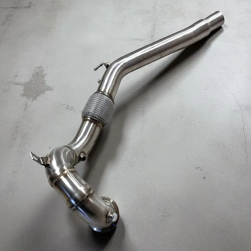 2.0T Fwd Audi 8V A3 Race Downpipe (Catless & Catted) 1