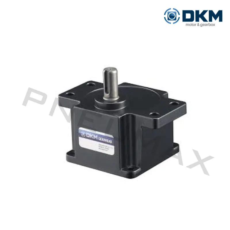 9Pbk18bh หัวเกียร์ Dkm แบบ "P" ขนาด 90มม 60-200วัตต์ "K" Shaft Ratio 1:18 1