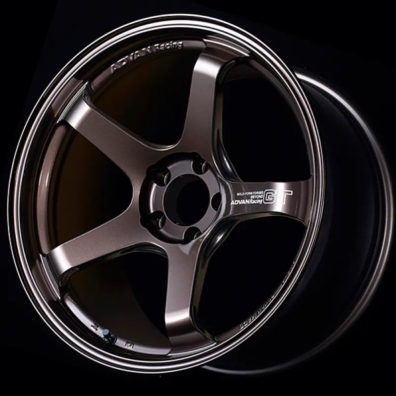 Advan Gt Beyond 19X9.5 +44 5X114.3 Racing Copper Bronze Wheel 1