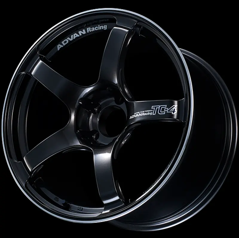 Advan Tc4 18X11 +15 5X114.3 Racing Black Gunmetallic & Ring 1