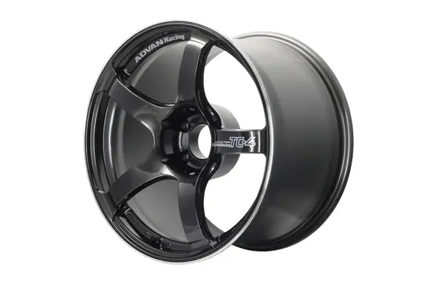 Advan Tc4 18X9.5 +45 5X114.3 Racing Gunmetallic And Ring Wheel 1