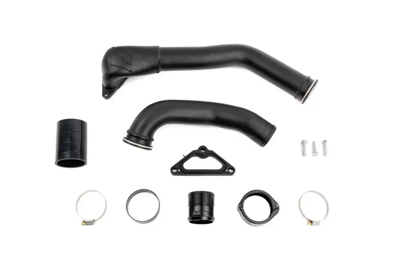 Ams Performance Charge Pipe Kit Black For Use W/ Aftermarket Top Mount - 2022+ Wrx,  2019-2024 Ascent, 2019-2025 Outback,  2020-2022 Legacy Xt 1