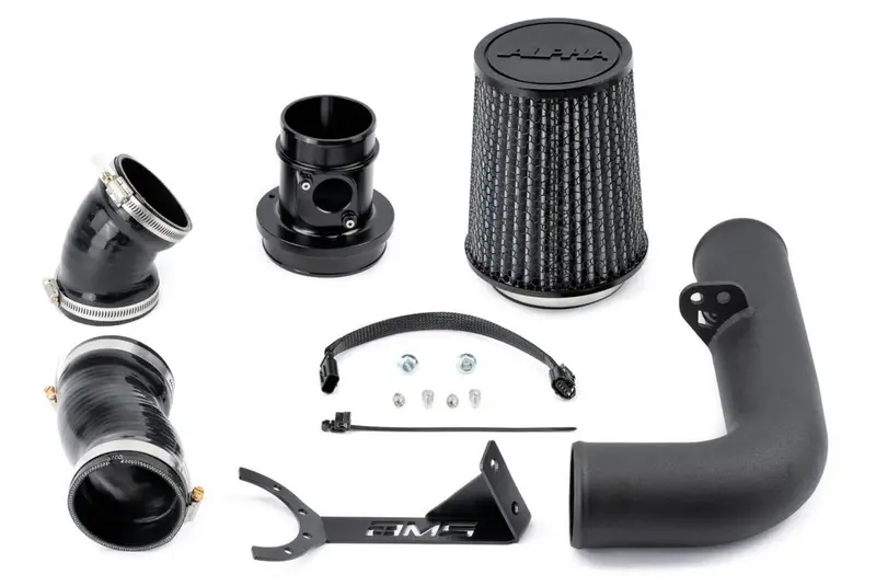 Ams Performance Cold Air Intake Wrinkle Black (No Air Box) - 2022+ Wrx 1