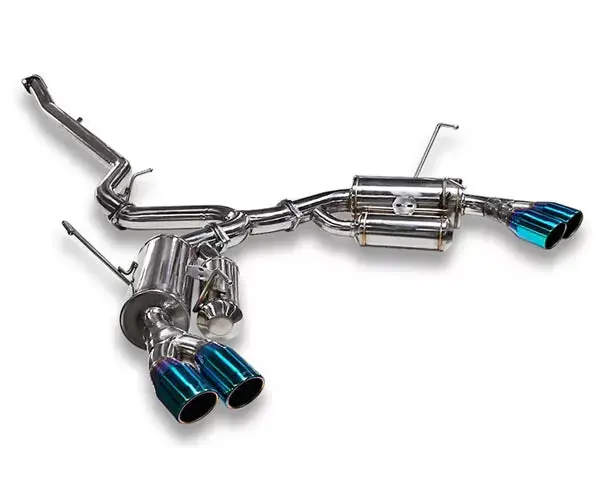 Ark Grip Stainless Catback Exhaust W/Tecno Tips - 11-14 Wrx Sedan, 11-14 Sti Sedan 1