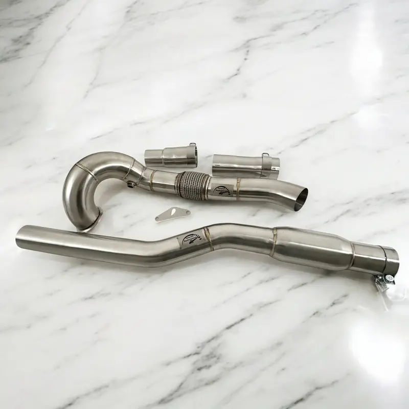 Awd 2.0T Audi 8V S3 & A3 Race Downpipe (Catless & Catted) 1