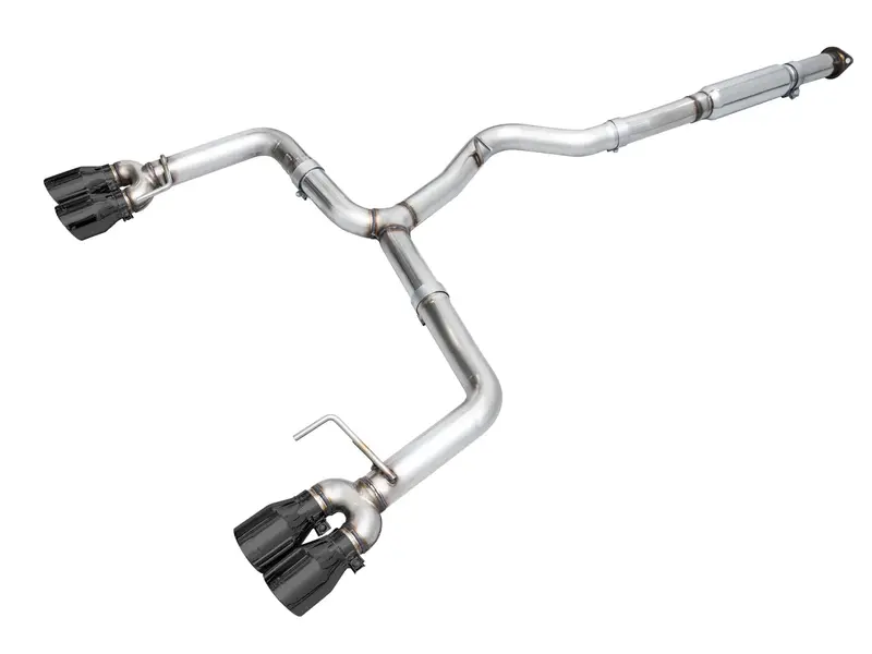 Awe Tuning Track Edition Exhaust - Diamond Black Tips - 2022+ Wrx 1
