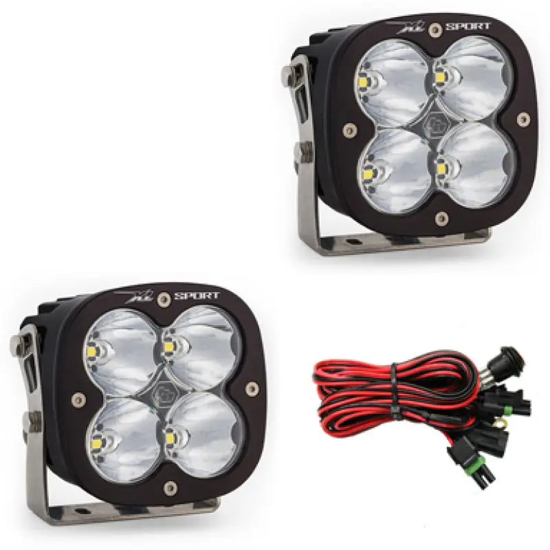 Baja Designs Xl Sport Series High Speed Spot Pattern Pair Led Light Pods 1