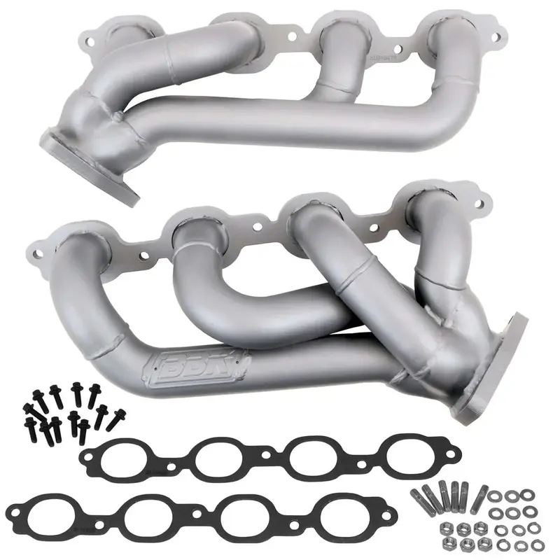 Bbk Chevrolet Gm Truck 5.3 6.2 1-3/4 Shorty Exhaust Headers Titanium Ceramic 14-18 1