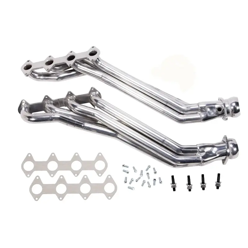 Bbk Ford Mustang Gt 1 5/8 Long Tube Exhaust Headers Polished Silver Ceramic 05-10 1
