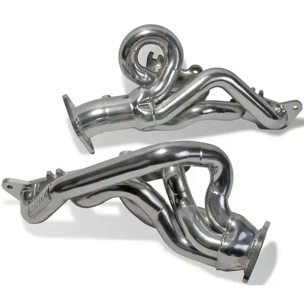 Bbk Ford Mustang Gt 5.0 1-3/4 Shorty Exhaust Headers Polished Silver Ceramic 15-17 1