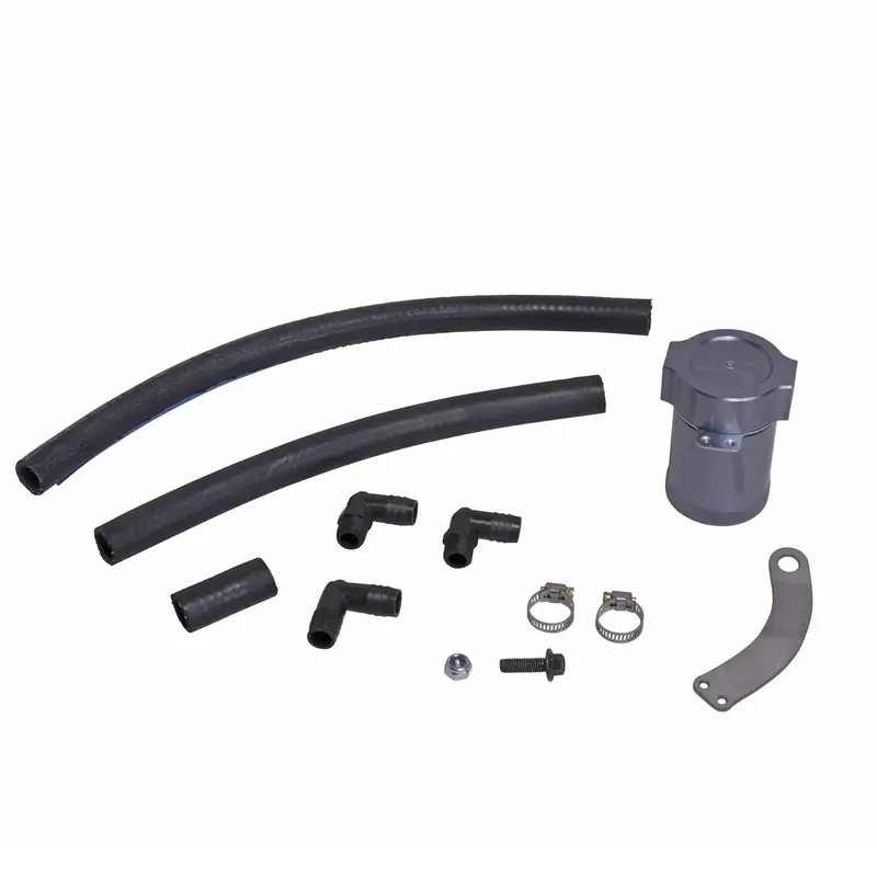 Bbk Ford Mustang V6 3.7 Oil Separator Kit With Billet Aluminum Catch Can 15-17 1