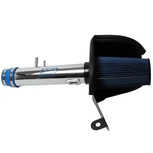 Bbk Ford Mustang V6 Cold Air Intake Kit Powder Coated Chrome 11-14 1
