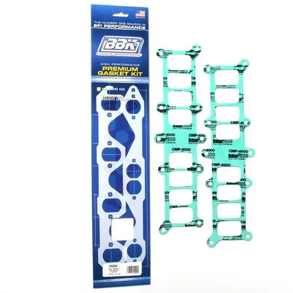 Bbk Ford Sbf Edelbrock Performer Intake Manifold Upper To Lower Plenum Gasket Kit 1