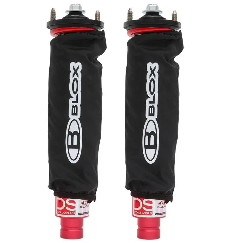 Blox Racing Coilover Covers - Nylon - Black (Pair) 1