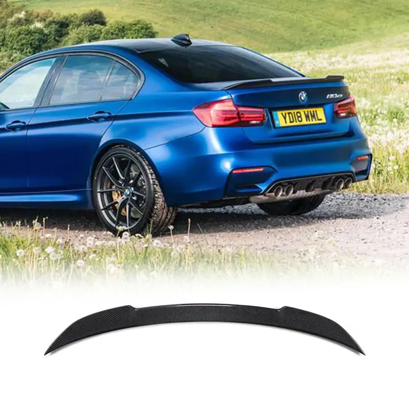 Bmw F30 & F80 M3 Cs Type Trunk Spoiler - Carbon Fiber 1