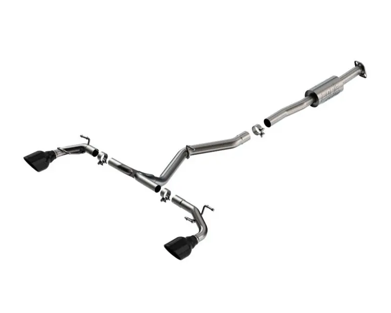 Borla Cat-Back Exhaust System Atak W/ 5" Black Chrome Tips - 2022+ Brz 1