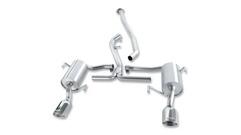 Borla Catback Exhaust - 08-11 Impreza Sedan 2.5 1