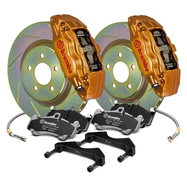 Brembo Oe Gold Front Brake Kit - Wrx 2002-2014 1