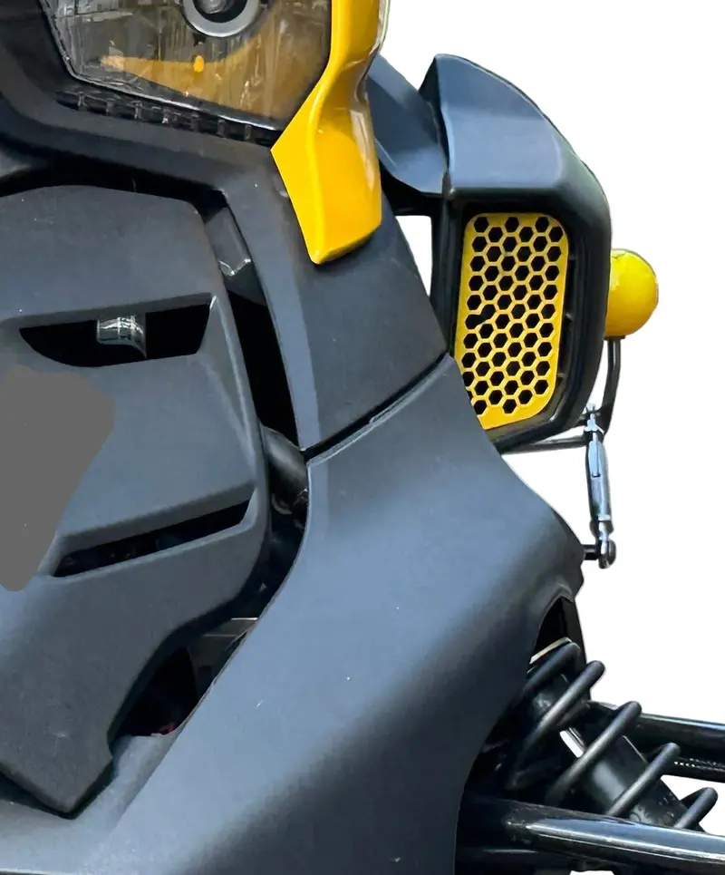 Can-Am Ryker Aluminum Honeycomb Air Intake Grill Set - Choose Your Color By Rls Exhaust 1