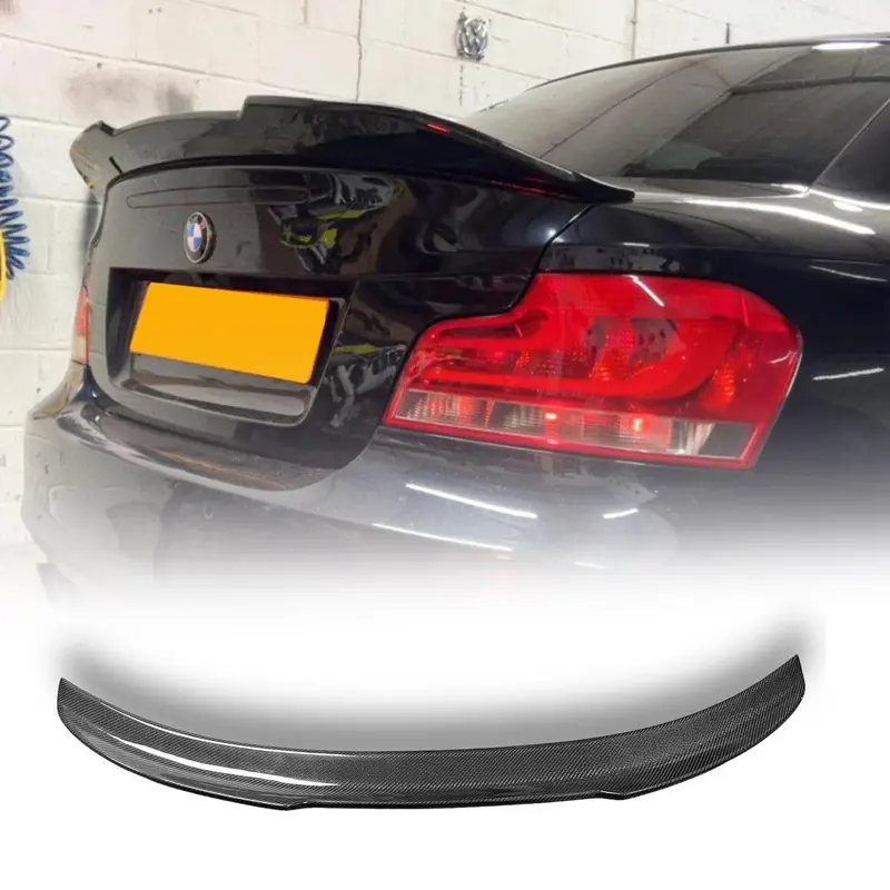 Carbon Fiber Bmw E82 Psm Trunk Spoiler - 128I, 125I, 135I, 1M 1