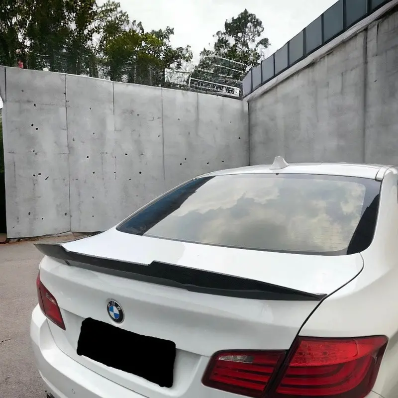 Carbon Fiber Bmw F10 Psm Rear Trunk Spoiler 1