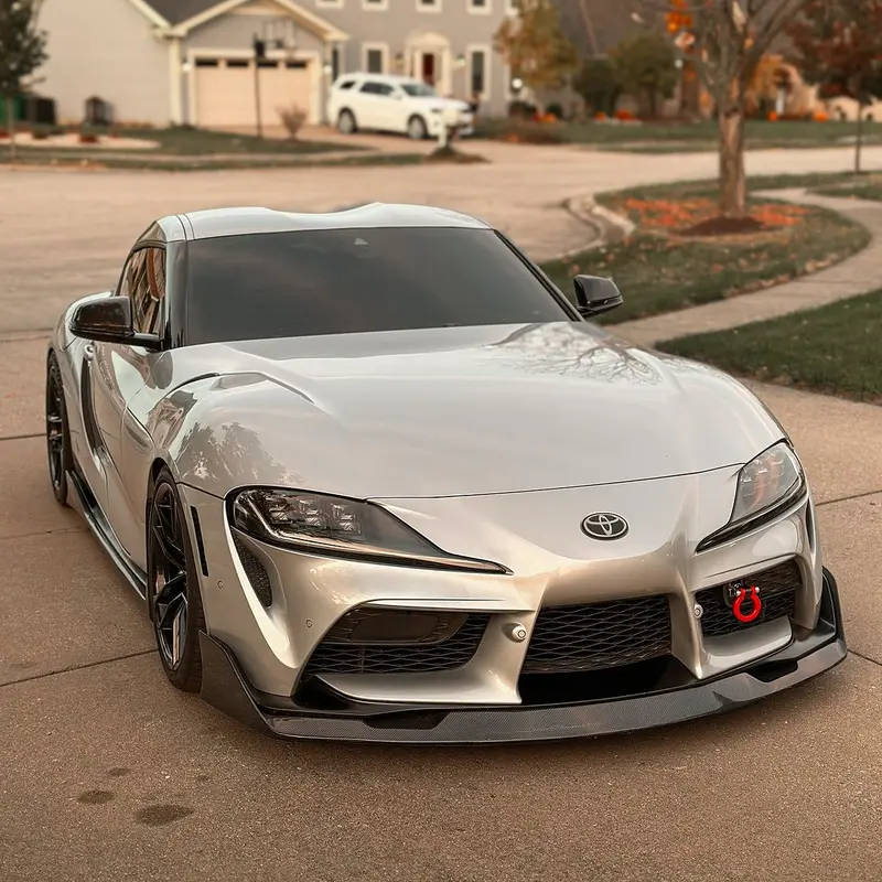 Carbon Fiber Supra Ag Style Front Lip - Mkv A90/A91 1