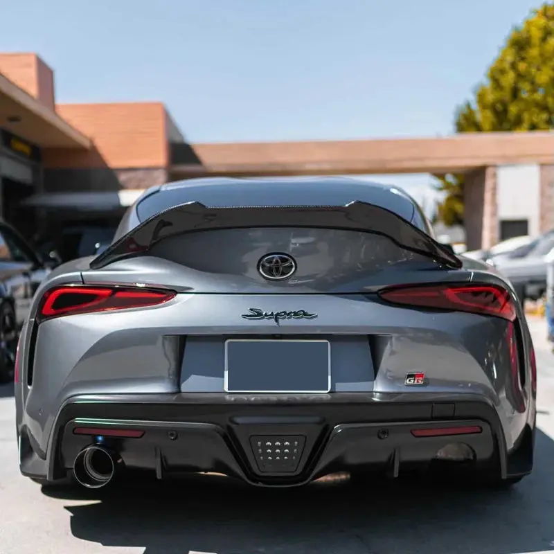 Carbon Fiber Toyota Supra Mkv A90/A91 V Type Trunk Spoiler 1