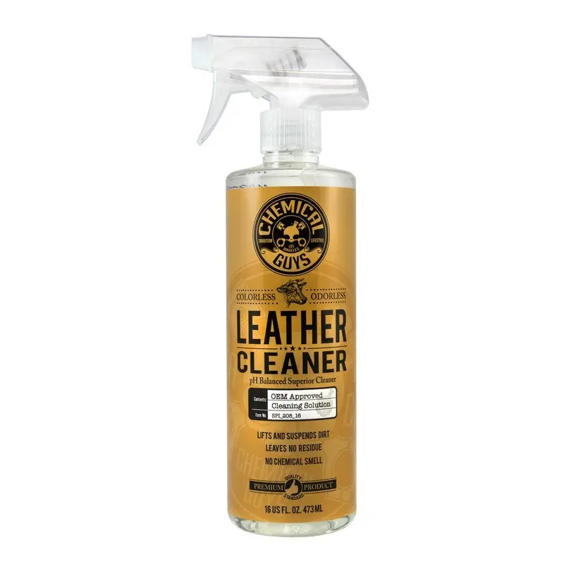 Chemical Guys Leather Cleaner Colorless & Odorless Super Cleaner - 16Oz 1