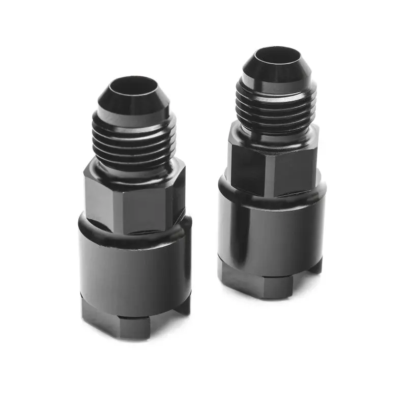 Cobb Adapter Fittings Black -6An - Set Of 2 1