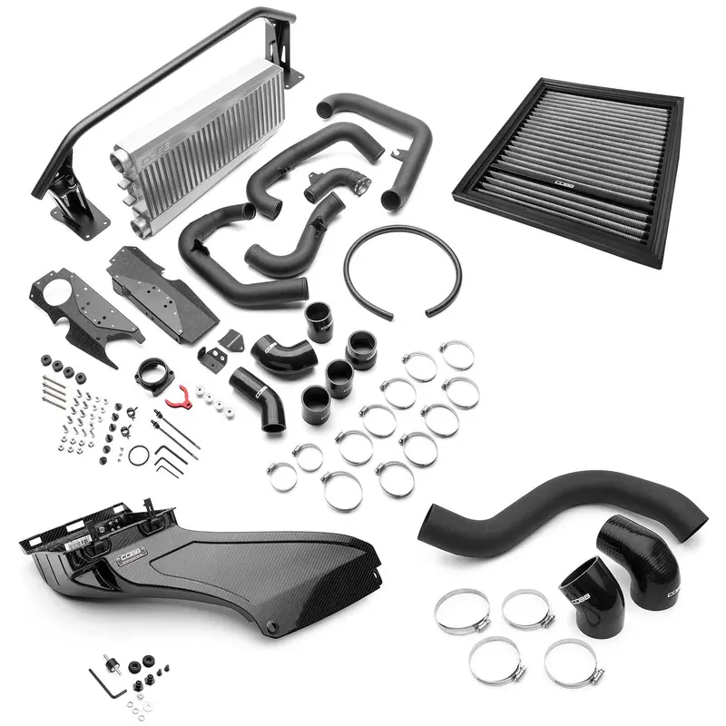 Cobb Front Mount Intercooler + Redline Intake Package (Silver) - Wrx 2022-2024 1