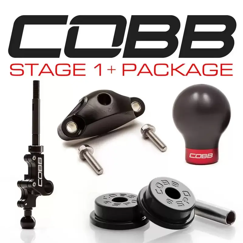 Cobb Lgt Spec B 6Mt Stage 1+ Drivetrain Package - White/Red - 2006-2009 Subaru Legacy Gt Spec B 1