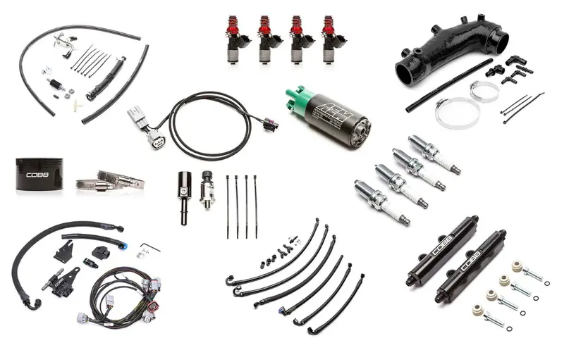 Cobb Nexgen Stage 1+ To Stage 2 + Flex Fuel Power Package Upgrade - 2008-2021 Sti 1