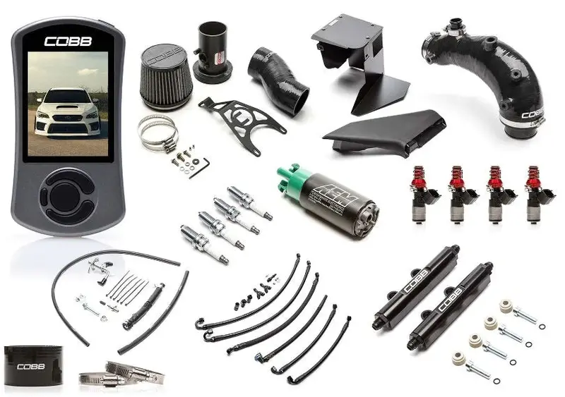 Cobb Nexgen Stage 2 Power Package W/ Blue Intake - 2019-2021 Sti 1