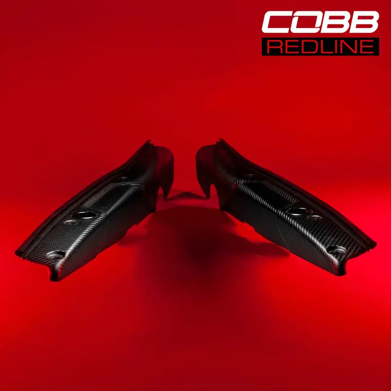 Cobb Redline Matte Carbon Fender Shrouds - 2022+ Wrx 1