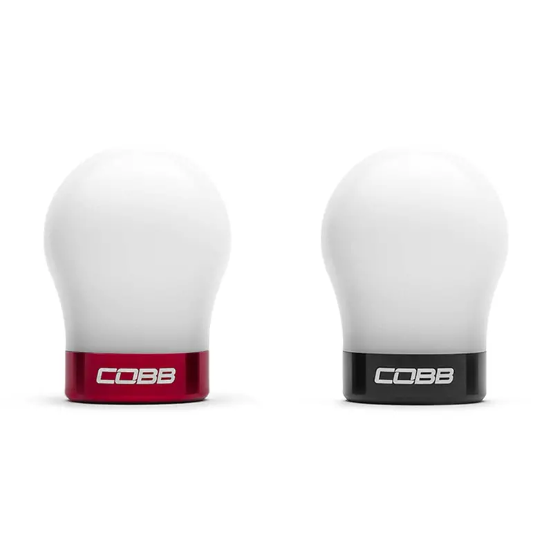 Cobb Short Weighted Knob - White - Subaru Brz, Scion Fr-S, Toyota Gt-86/Gr86 2013-2021, 2022+ 1