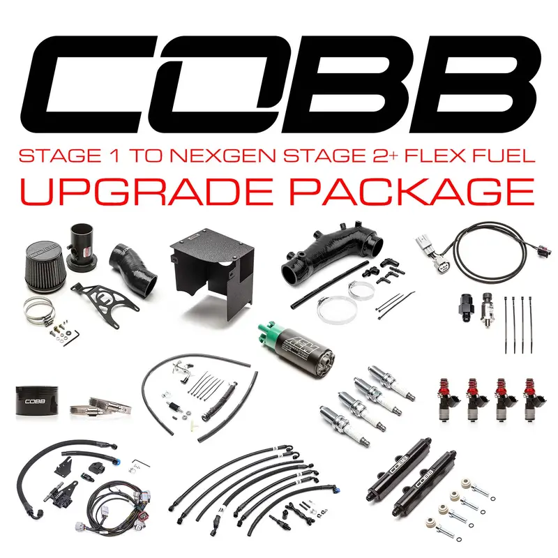 Cobb Stg 1 To Nexgen Stg 2+ Flex Fuel Power Package - Blue - 08-14 Subaru Sti 1