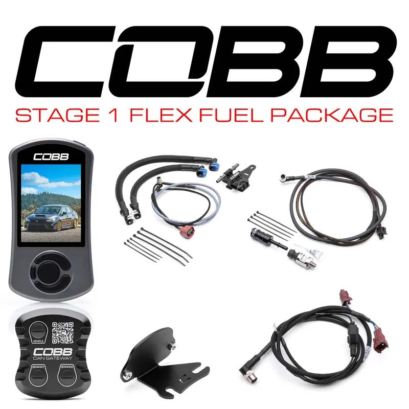 Cobbstage 1 Can Flex Fuel Power Package - Wrx 6Mt 2018-2021 1
