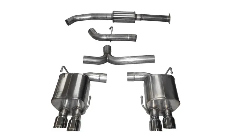 Corsa 3In Cat Back Exhaust System W/ Polished Tips - 15-21 Wrx, 15-21 Sti 1