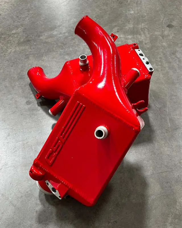 Csf 2025+ Bmw G90 M5 / G99 M5 Touring Charge Air Cooler - Bengal Red Gloss 1