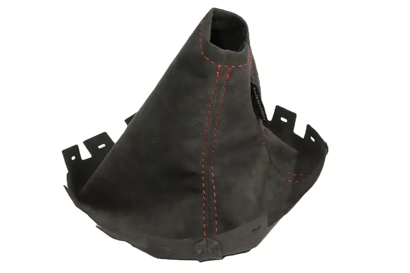 Darkmatterx Alcantara Shift Boot Charcoal Black W/ Red Thread - 08-14 Sti 1