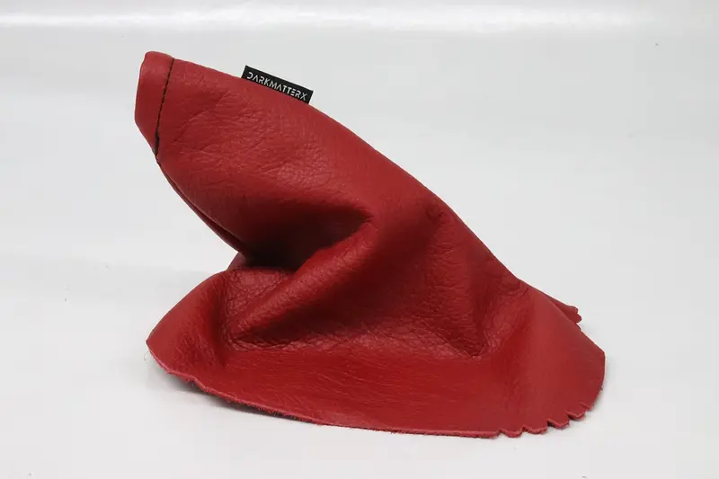 Darkmatterx Red Gaucho Leather E-Brake Boot - 2022+ Wrx 1