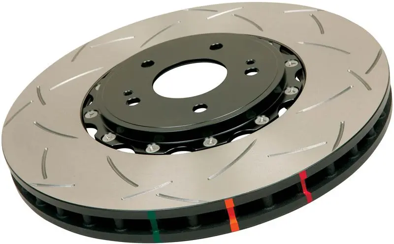 Dba 05-11 Lotus Elise Front 5000 Series Slotted Rotor W/Black Hat 1