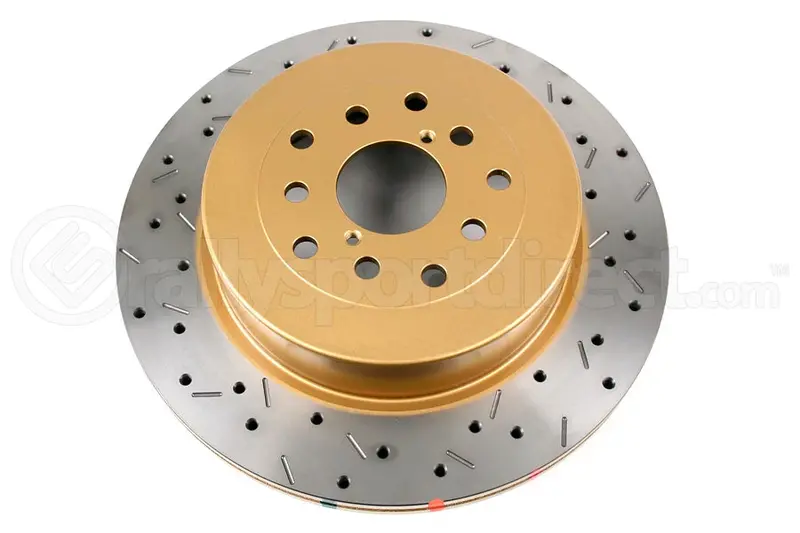 Dba 4000 Series Drilled & Slotted Rear Rotor - 2004-2007 Sti 1