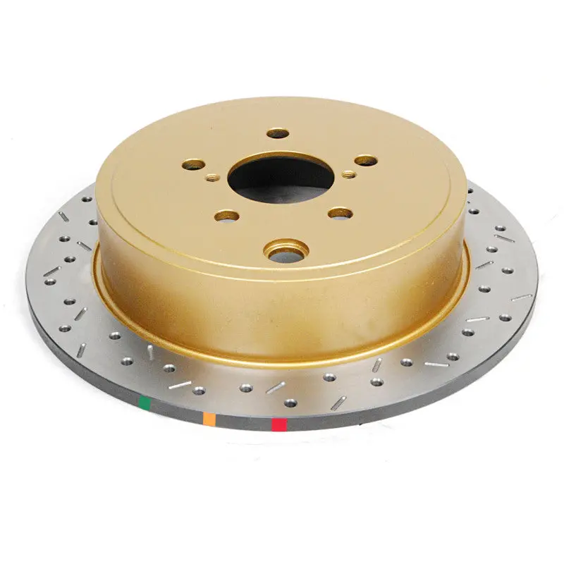 Dba 4000 Series Drilled + Slotted Rear Rotor - 2008-2014 Wrx, 2015-2021 Wrx W/ Steel Calipers, 2009-2013 Fxt 1