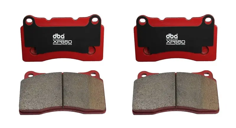 Dba Xp650 Track Performance Rear Brake Pads - 2004-2017 Sti, 17-21 Brz W/ Brembos, 2022+ Brz W/ Brembos 1