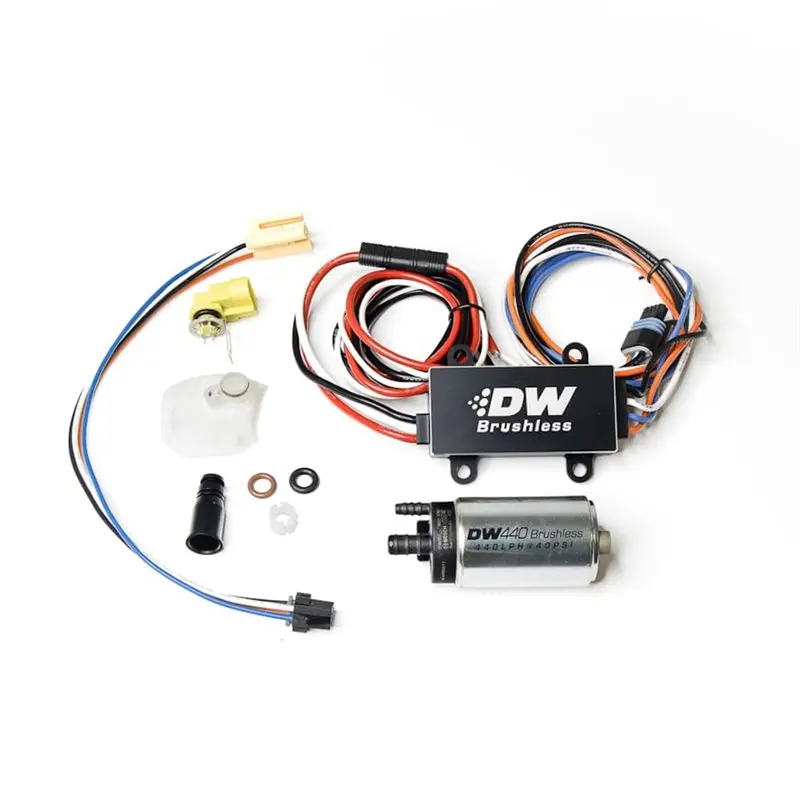 Deatschwerks Dw440 Series Fuel Pump With Install Kit And Dual Speed Controller- 02-07 Wrx, 04-07 Sti 1
