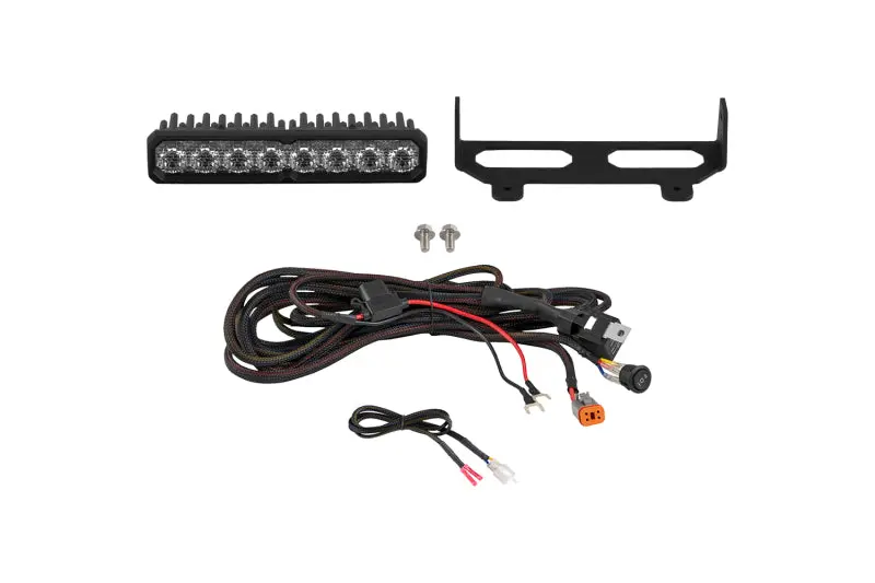 Diode Dynamics 17-26 Can Am Maverick Shock Mount Kit Ss10 Pro White Combo 1