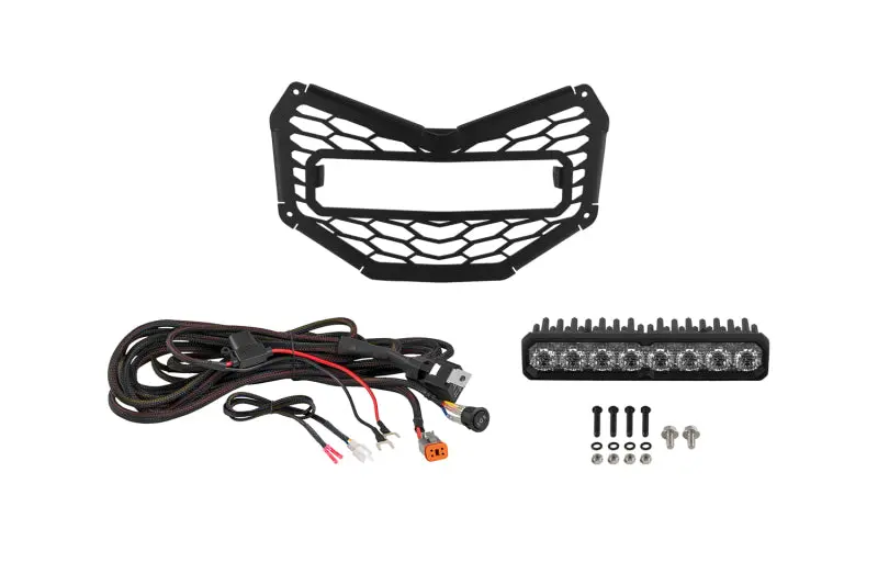 Diode Dynamics 17-26 Can Am Maverick X3 Ss10 Grille Max White Combo 1