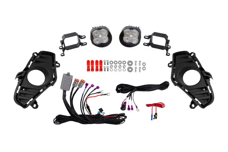 Diode Dynamics 19-22 Toyota Rav4 Ss3 Add-On Fog Lamp Kit - White Sport 1