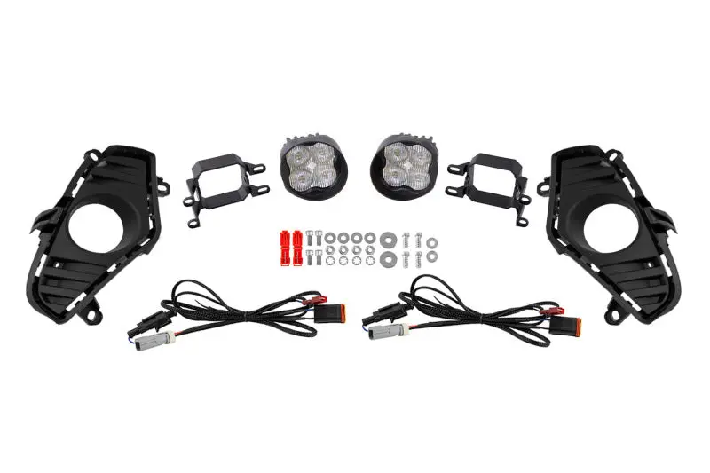 Diode Dynamics 22-25 Toyota Rav4 Ss3 Fog Light Kit - White Pro 1